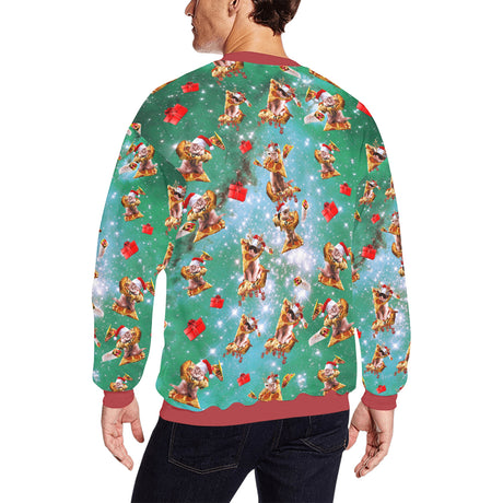 Christmas Space Cat Sweater