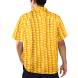 Corn Cob Hawaiian Shirt - Funny Food Button-Up