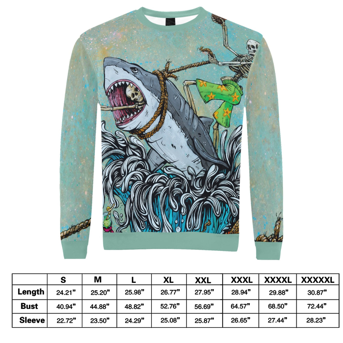 David Lozeau Great White Wave Sweater