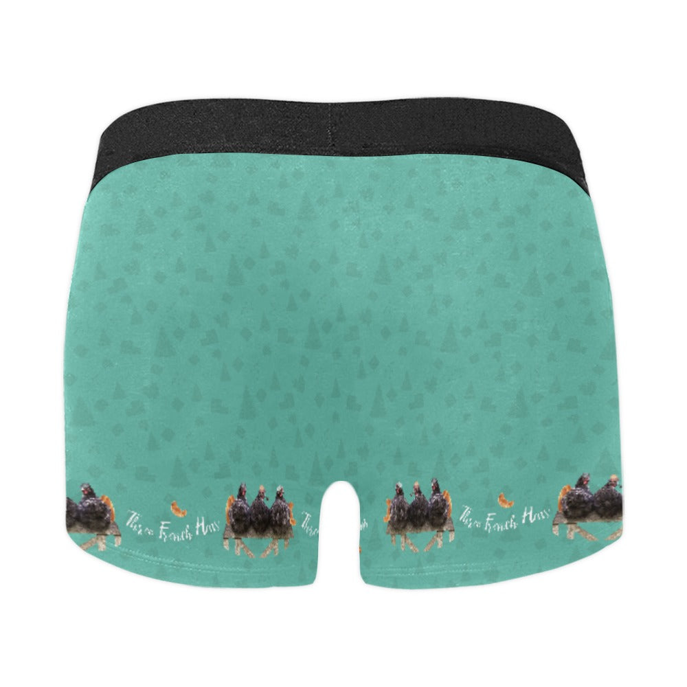 French Hens Christmas Boxer Brief Boxers
