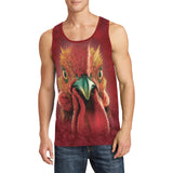 Rooster Face Tank Top