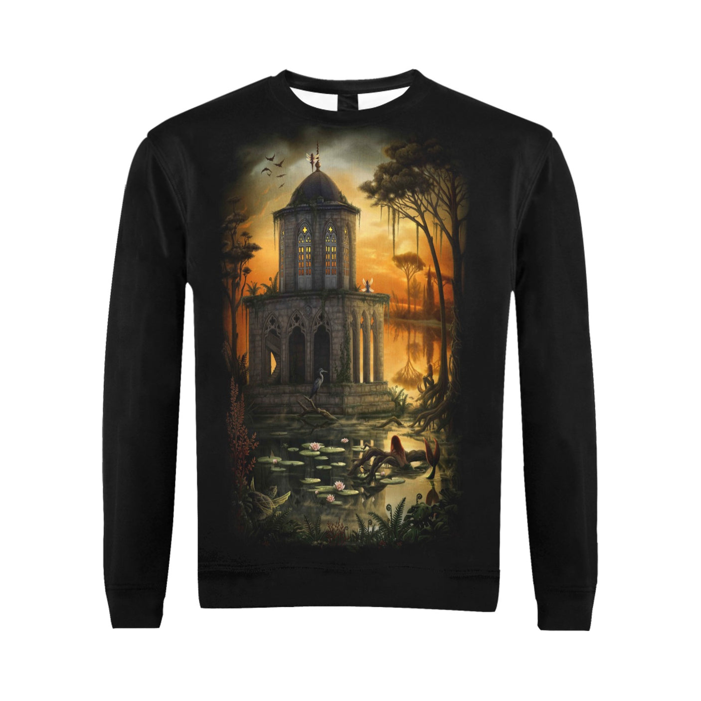 The Gothic Library, Sarah Richter Art Sweatshirt