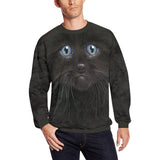 Black Kitten Face Sweater