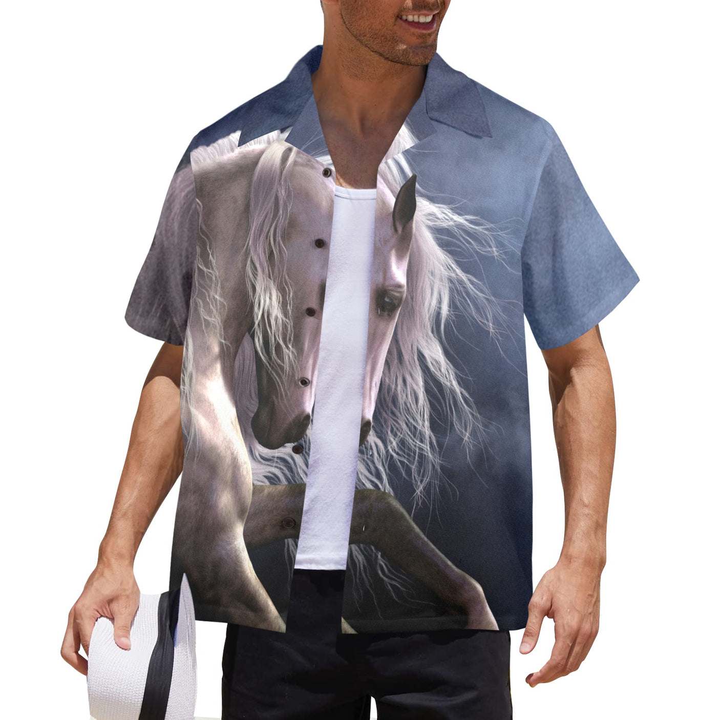 Laurie Prindle Silver Ghost Hawaiian Shirt