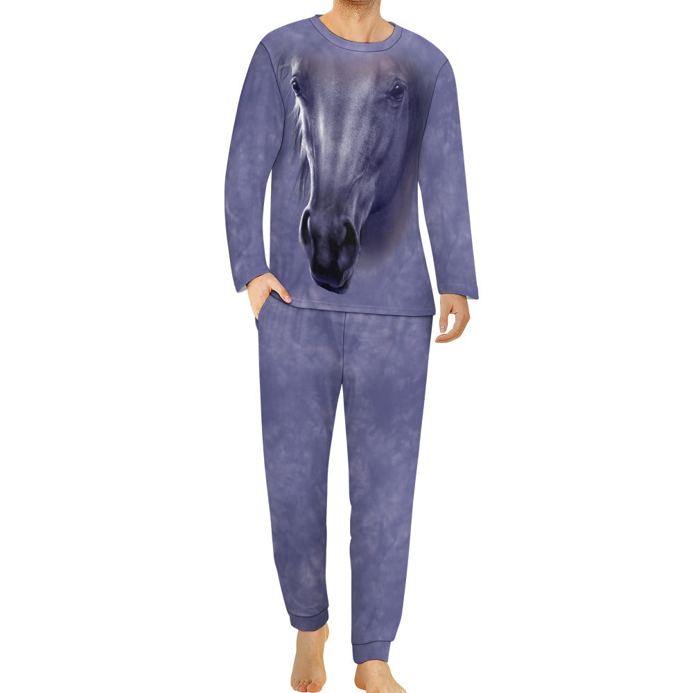 Purple Horse Face Pajamas