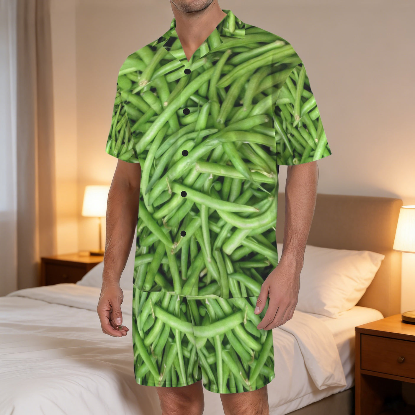 Green Bean Pajamas for Men