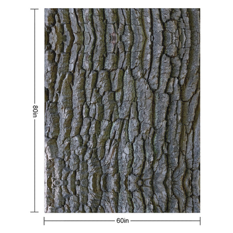 Tree Bark Throw Blanket