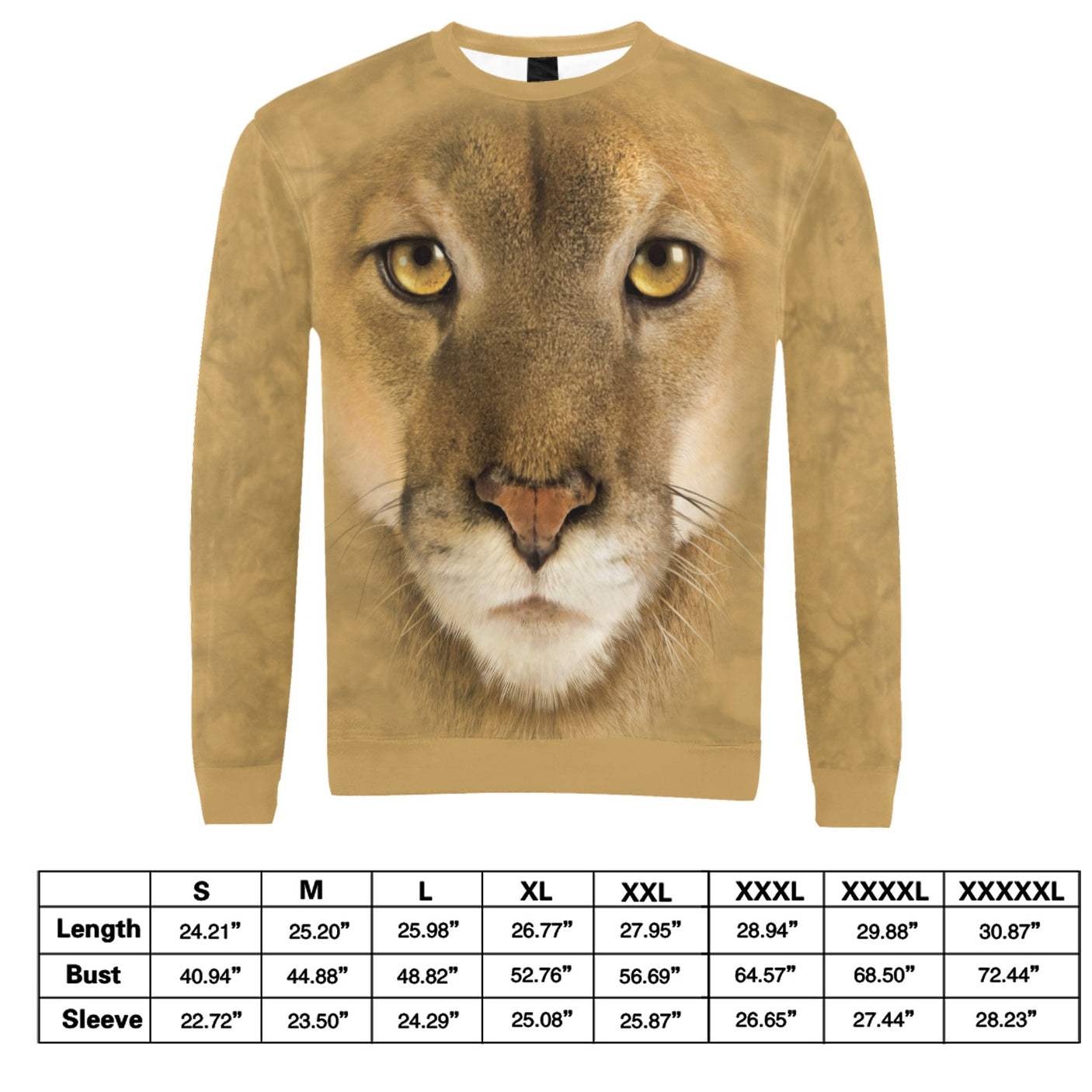 Cougar Face Sweater