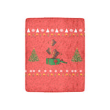 Christmas Chicken Wing Throw Blanket