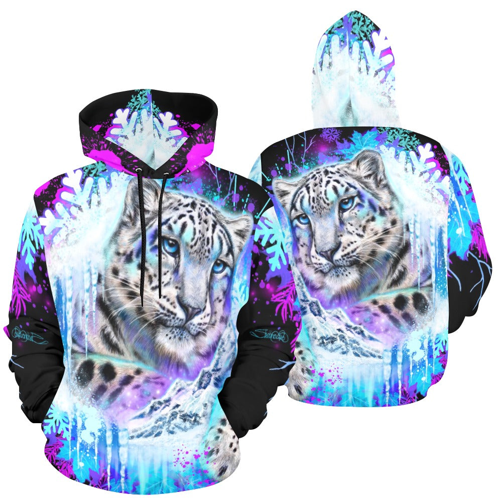 Sheena Pike Snow Leopard Spirit Hoodie