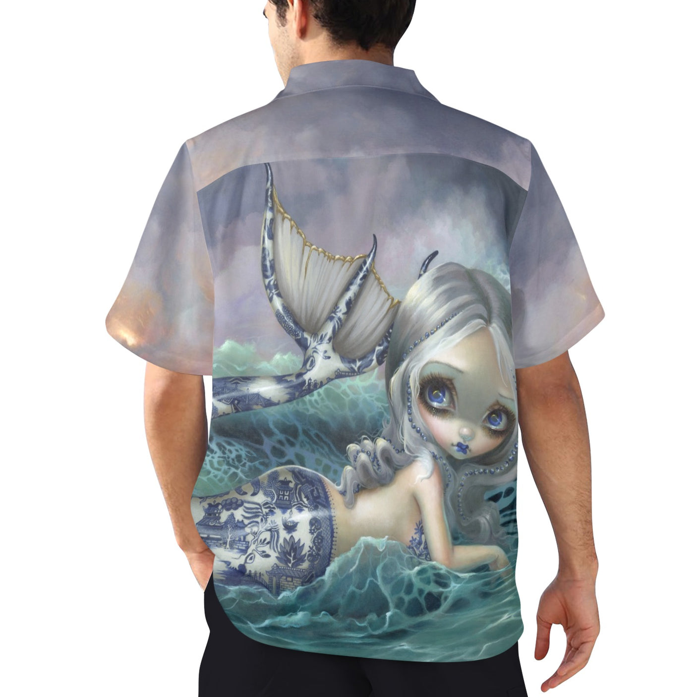 Jasmine Becket-Griffith 'Porcelina' Hawaiian Shirt