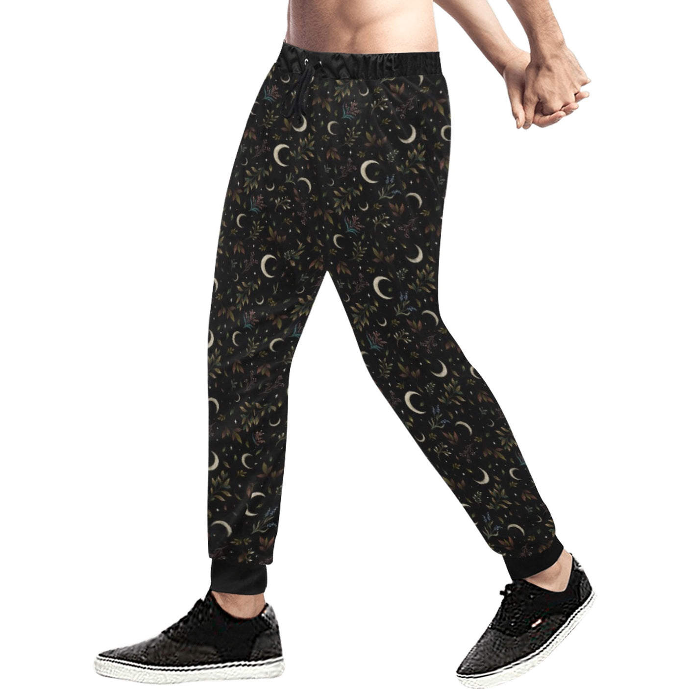 Episodic Drawing Crescent Moon Garden Joggers