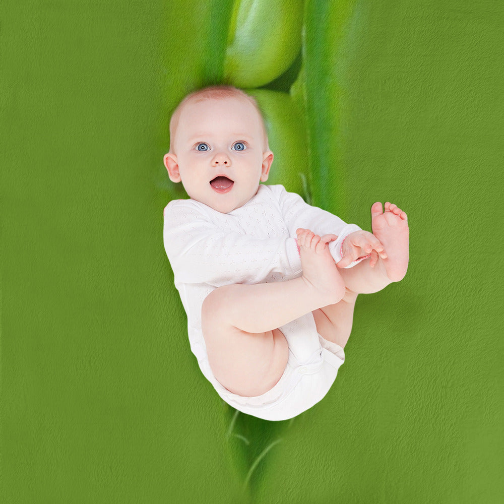 Pea Pod Throw Blanket