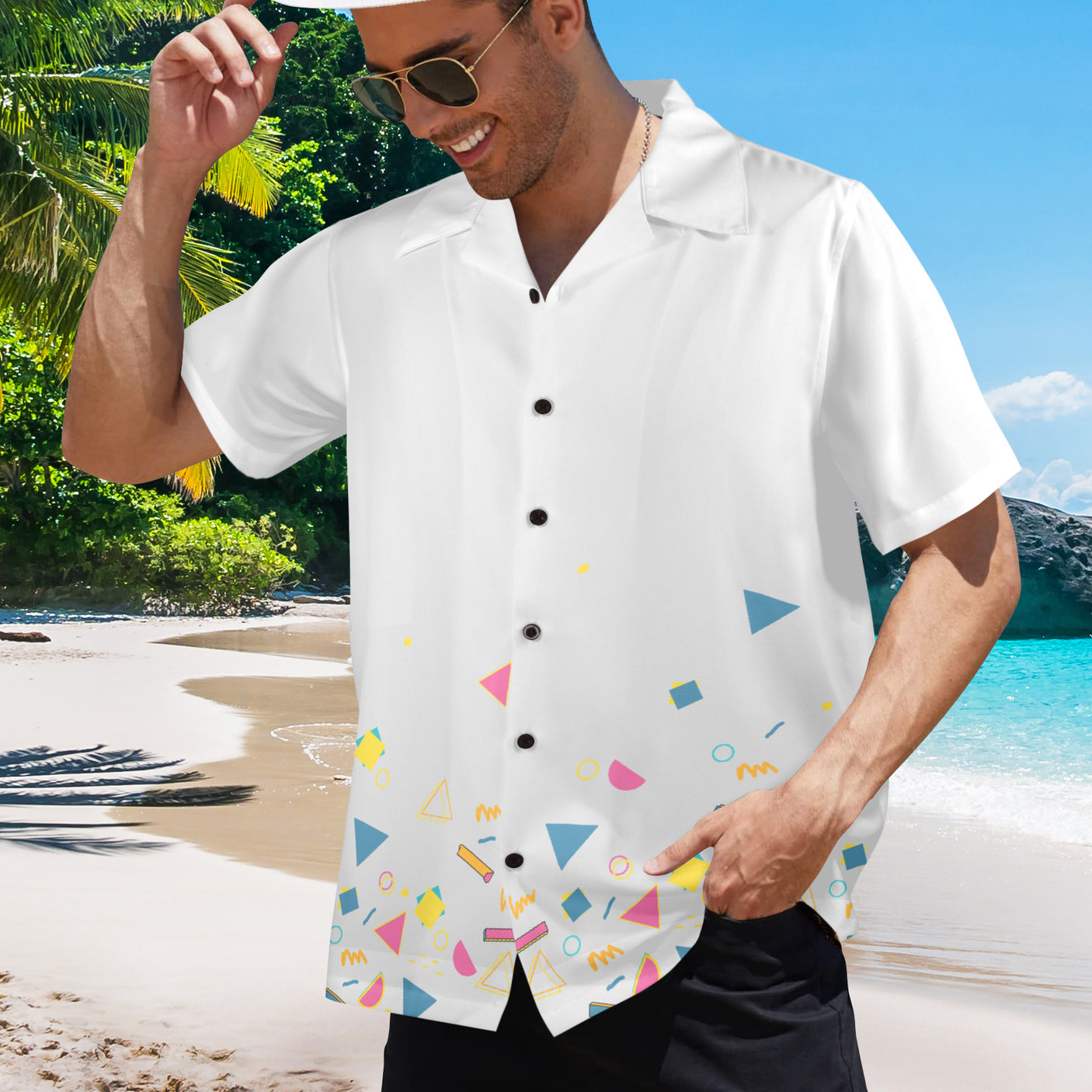 Arcade Floor Carpet Hawaiian Shirt | Button Up Down Shirt