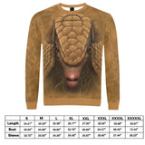 Armadillo Face Sweater