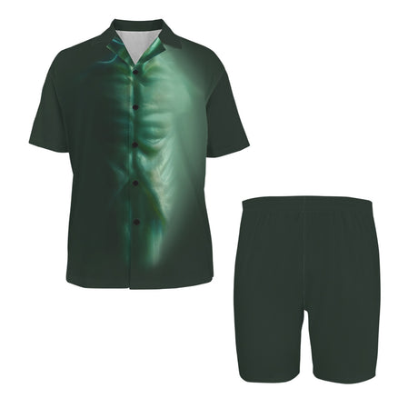 Green Alien Costume Pajama Set