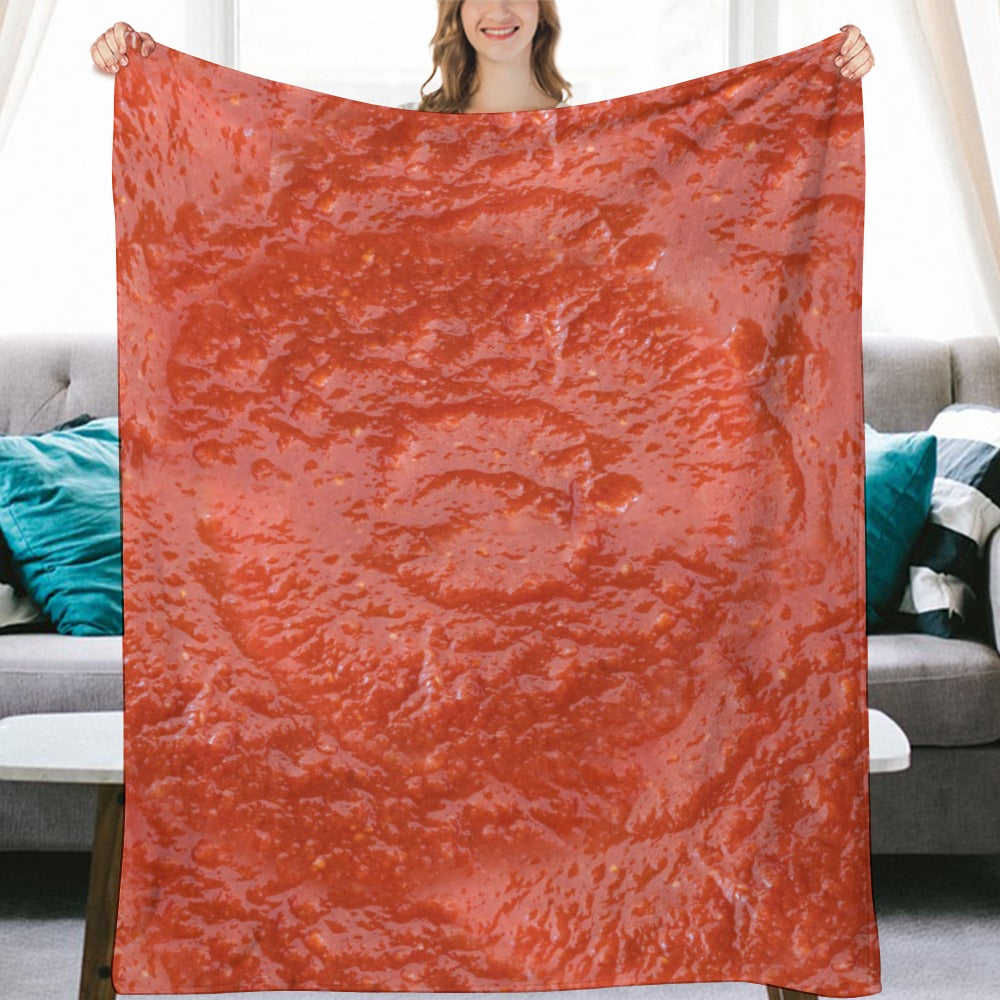 Tomato Soup Throw Blanket