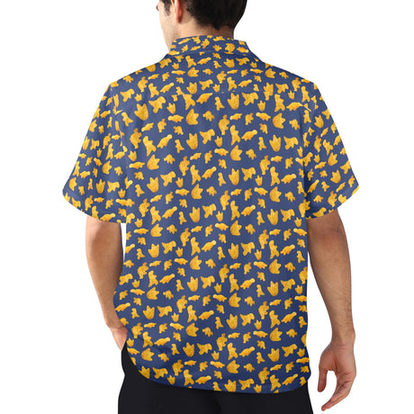 Dinosaur Chicken Nuggets Hawaiian Shirt