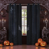 Something Is Opening the Curtains – Gothic Curtain Set
