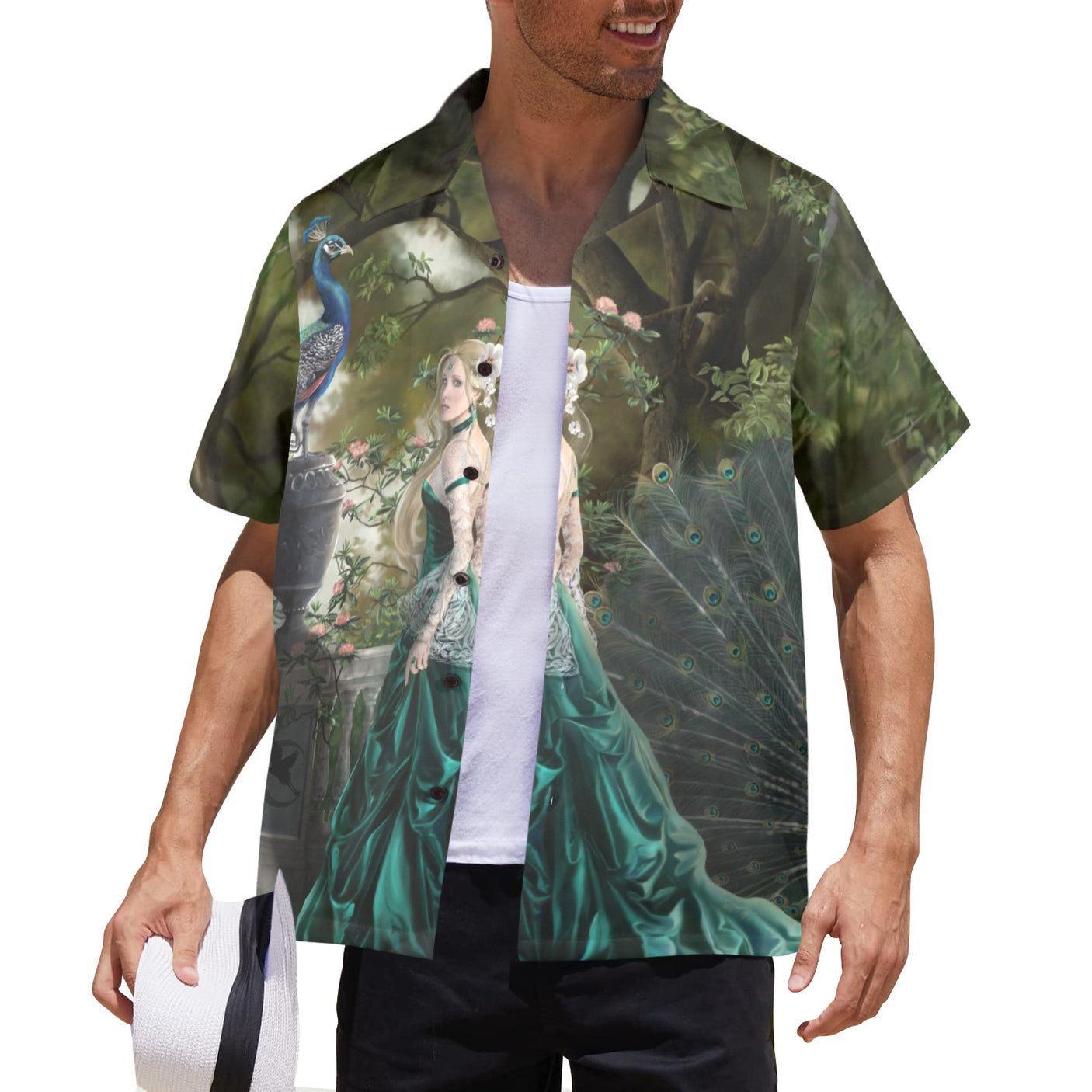 Nene Thomas 'Emerald Hawthorne' Hawaiian Shirt