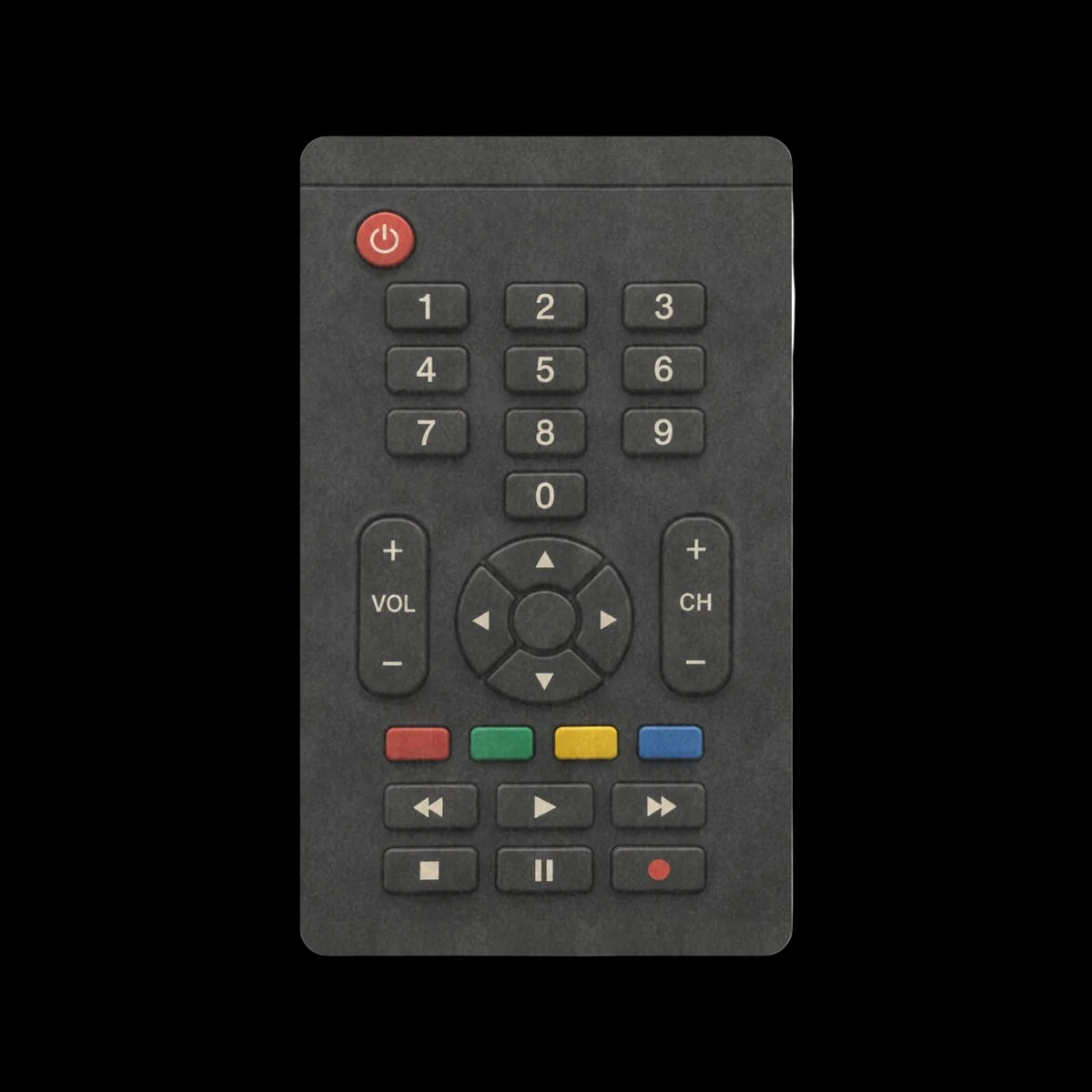 Retro TV Remote Halloween Doormat