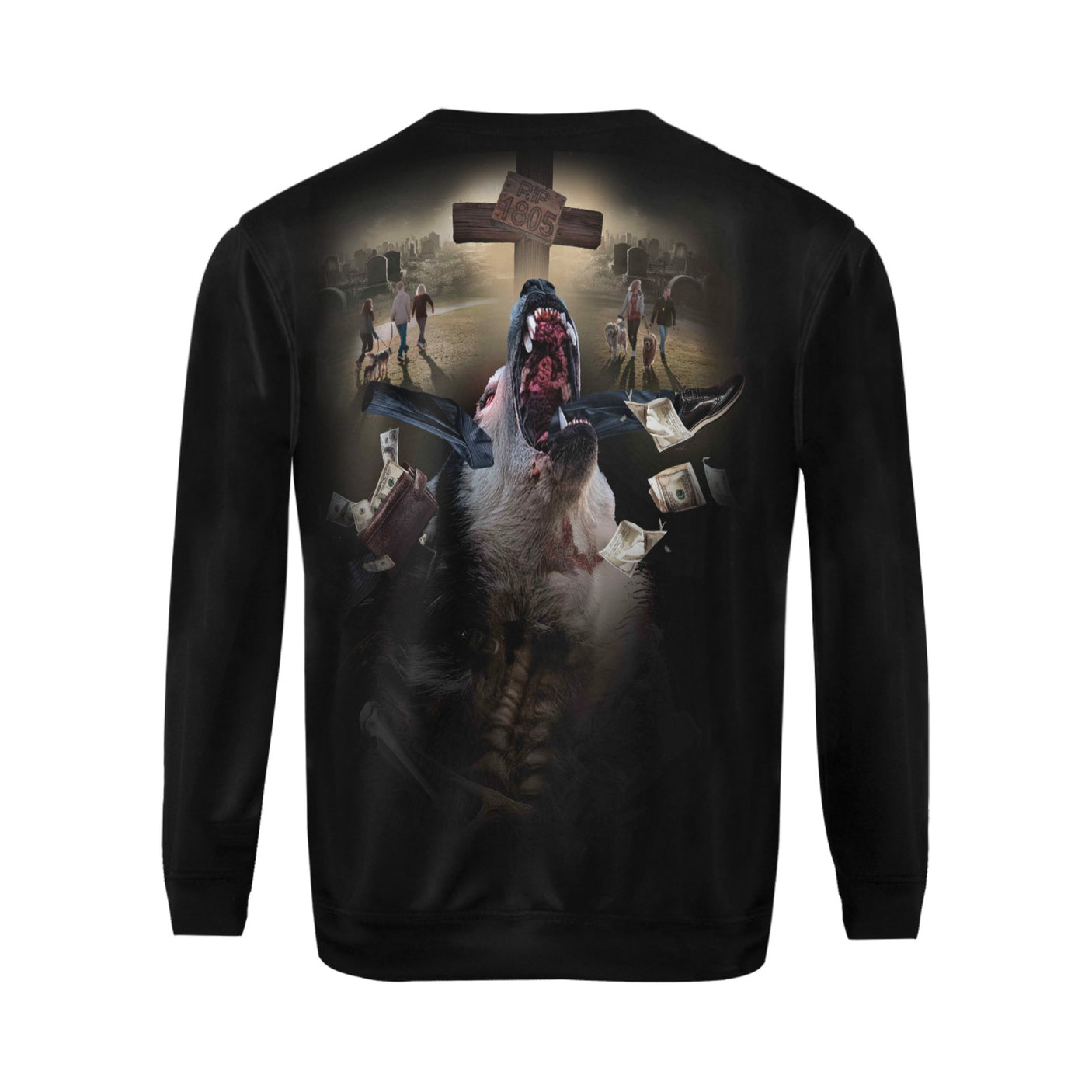 Skeleton Zombie Husky Sweater