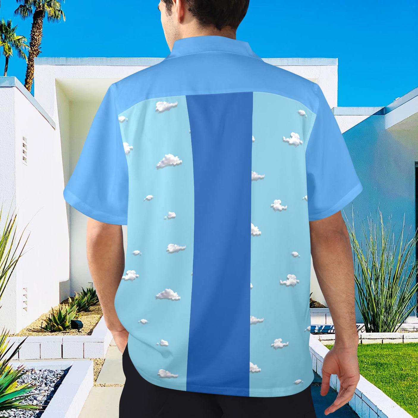 Clouds Hawaiian Shirt | Button Up Down Shirt