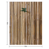 Bamboo Pattern Throw Blanket