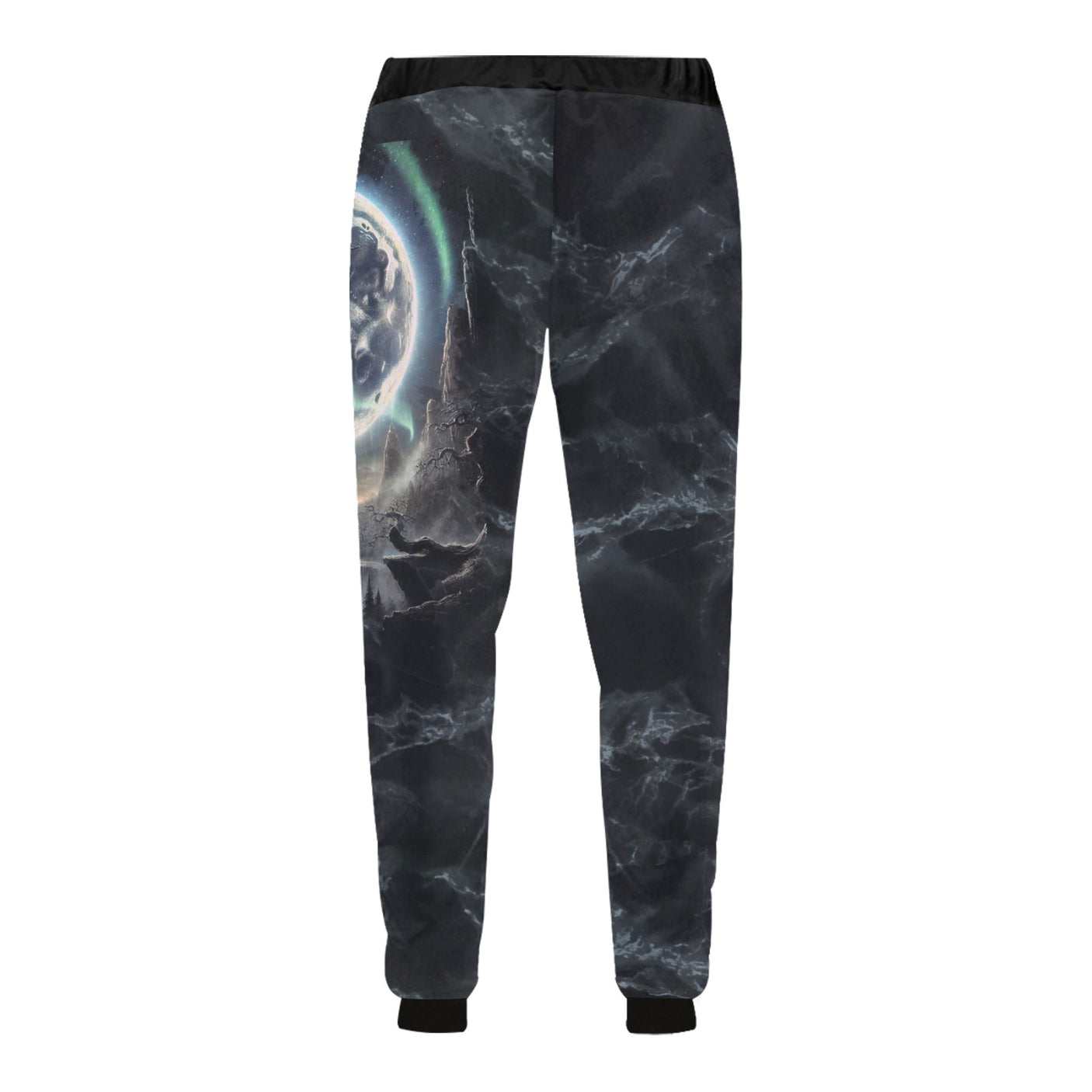 Crescent Moon Wolf Joggers