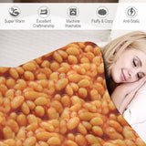 Baked Beans Throw Blanket