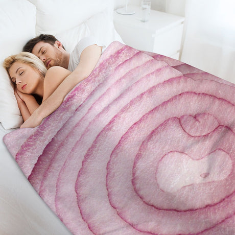 Onion Throw Blanket – Funny Food Home Decor