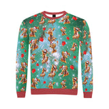Christmas Space Cat Sweater