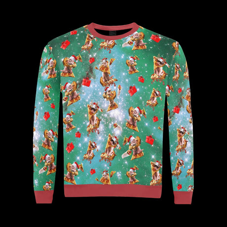 Christmas Space Cat Sweater
