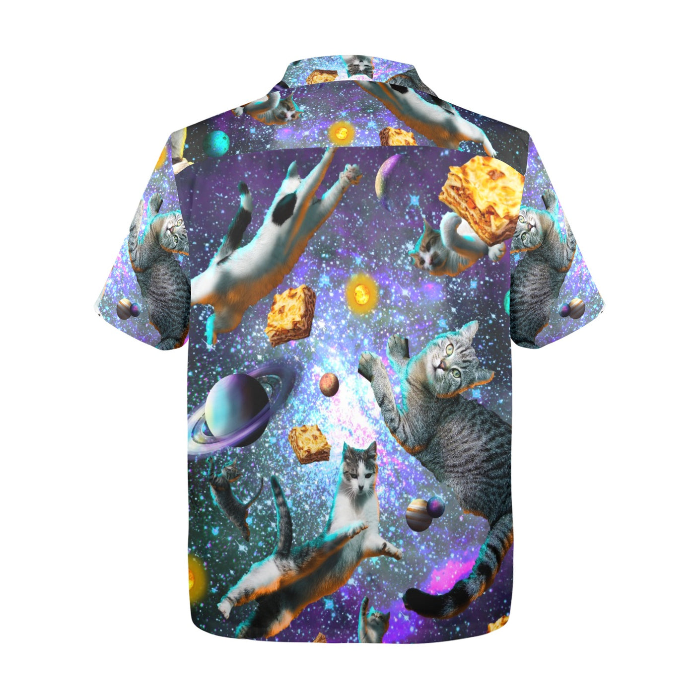 Space Cat Hawaiian Shirt