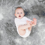 Moon Surface Throw Blanket