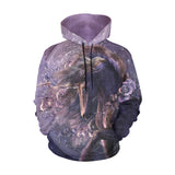 Laurie Prindle Chimera Black Rose Hoodie