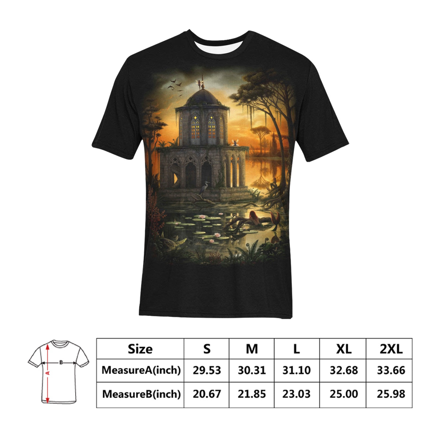 The Gothic Library, Sarah Richter Art Shirt