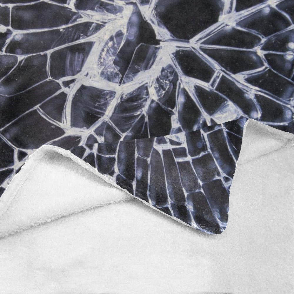 Shattered Glass Throw Blanket