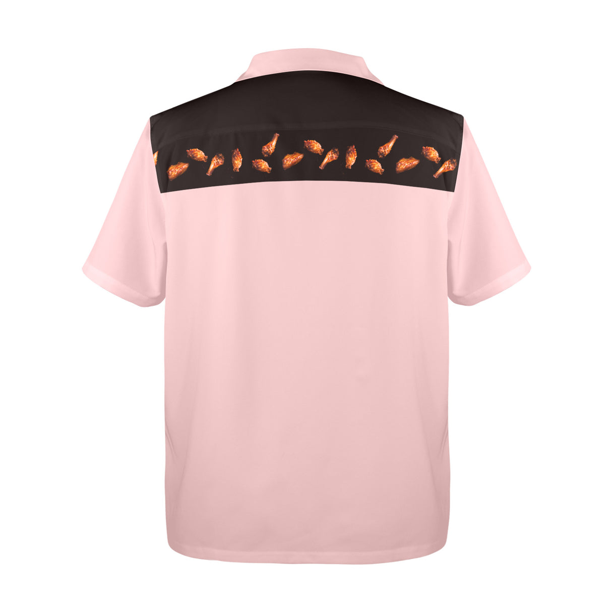 Chicken Wing Hawaiian Shirt - Funny Food Button-Up