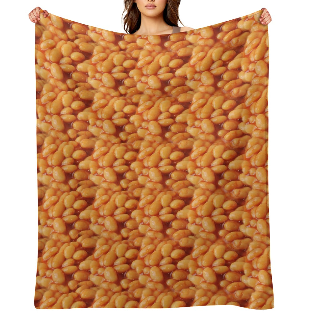 Baked Beans Throw Blanket