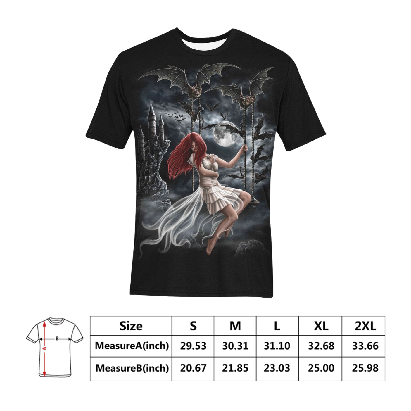 Draculas Bride, Sarah Richter Art Shirt