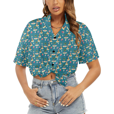 Women's Christmas in July Vacay Hawaiian Shirt