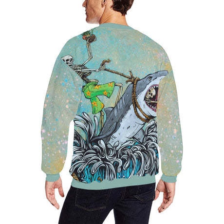 David Lozeau 'Great White Wave' Sweater