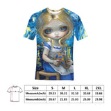 Jasmine Becket-Griffith 'Alice in a Van Gogh' Shirt