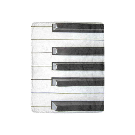 Piano Keys Throw Blanket
