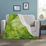 Lettuce Salad Throw Blanket