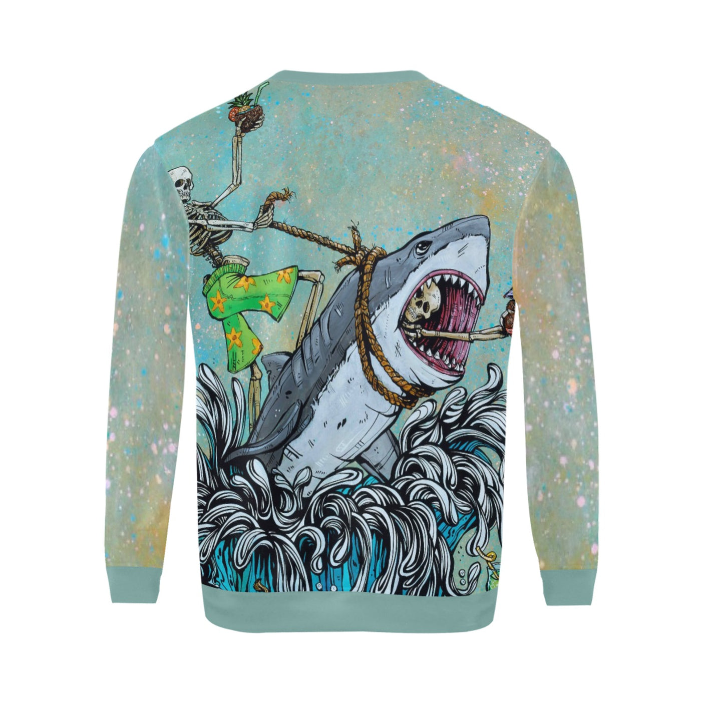 David Lozeau 'Great White Wave' Sweater