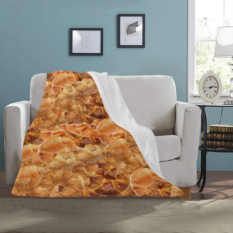 Croissant Throw Blanket