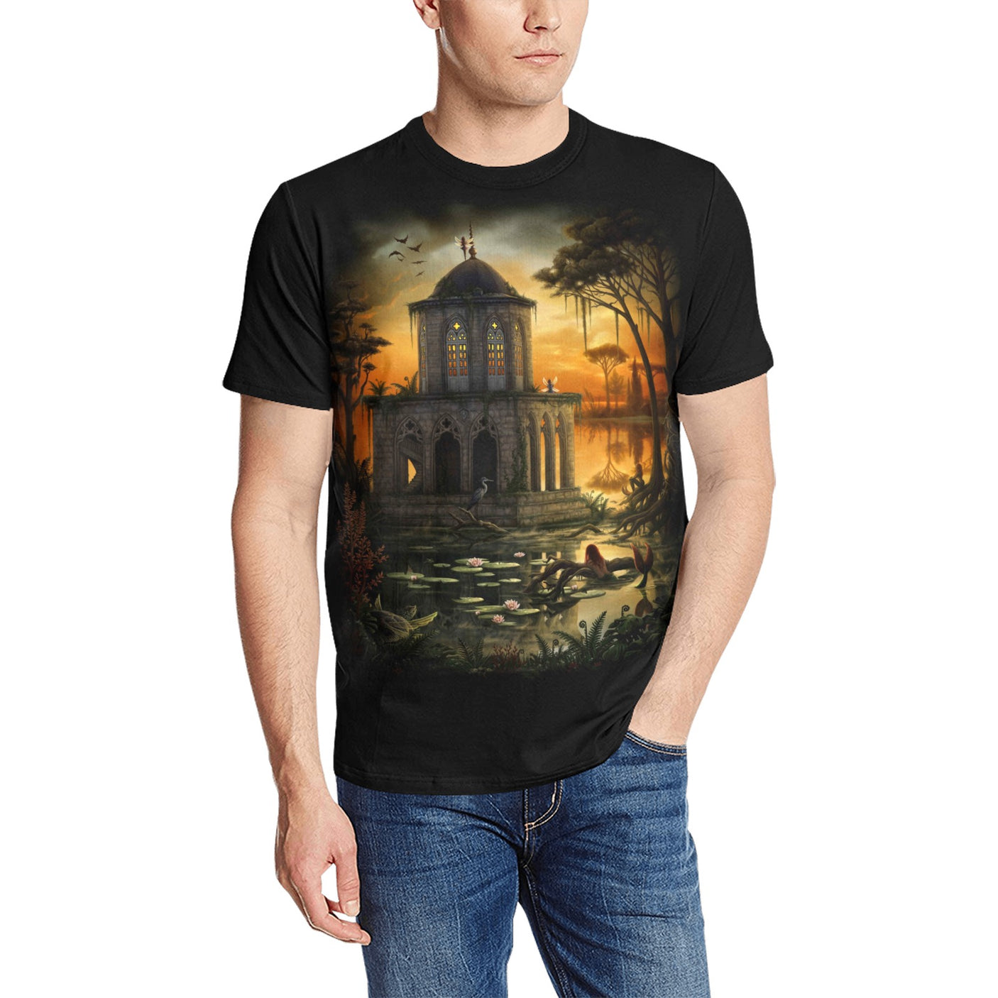 The Gothic Library, Sarah Richter Art Shirt