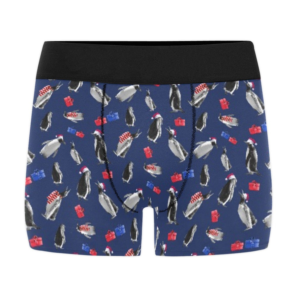 Christmas Penguin Boxer Brief Boxers